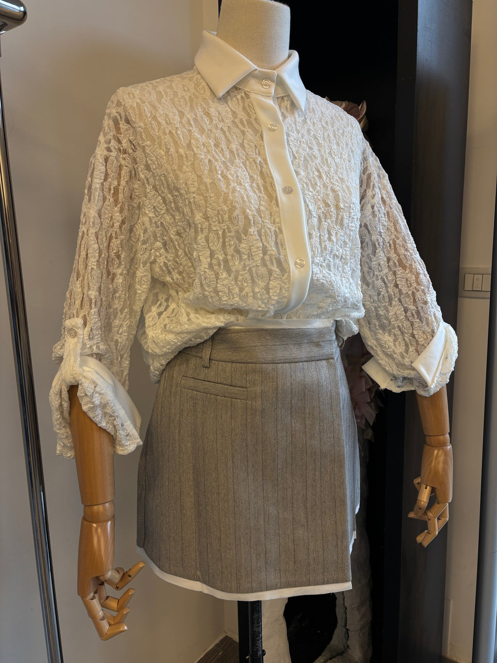 Camicia pizzo