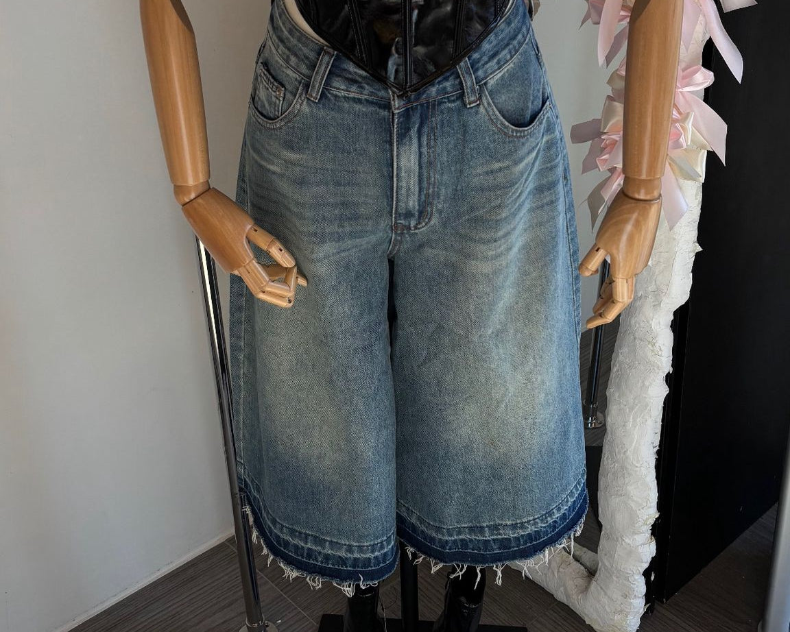 Shotrs in jeans