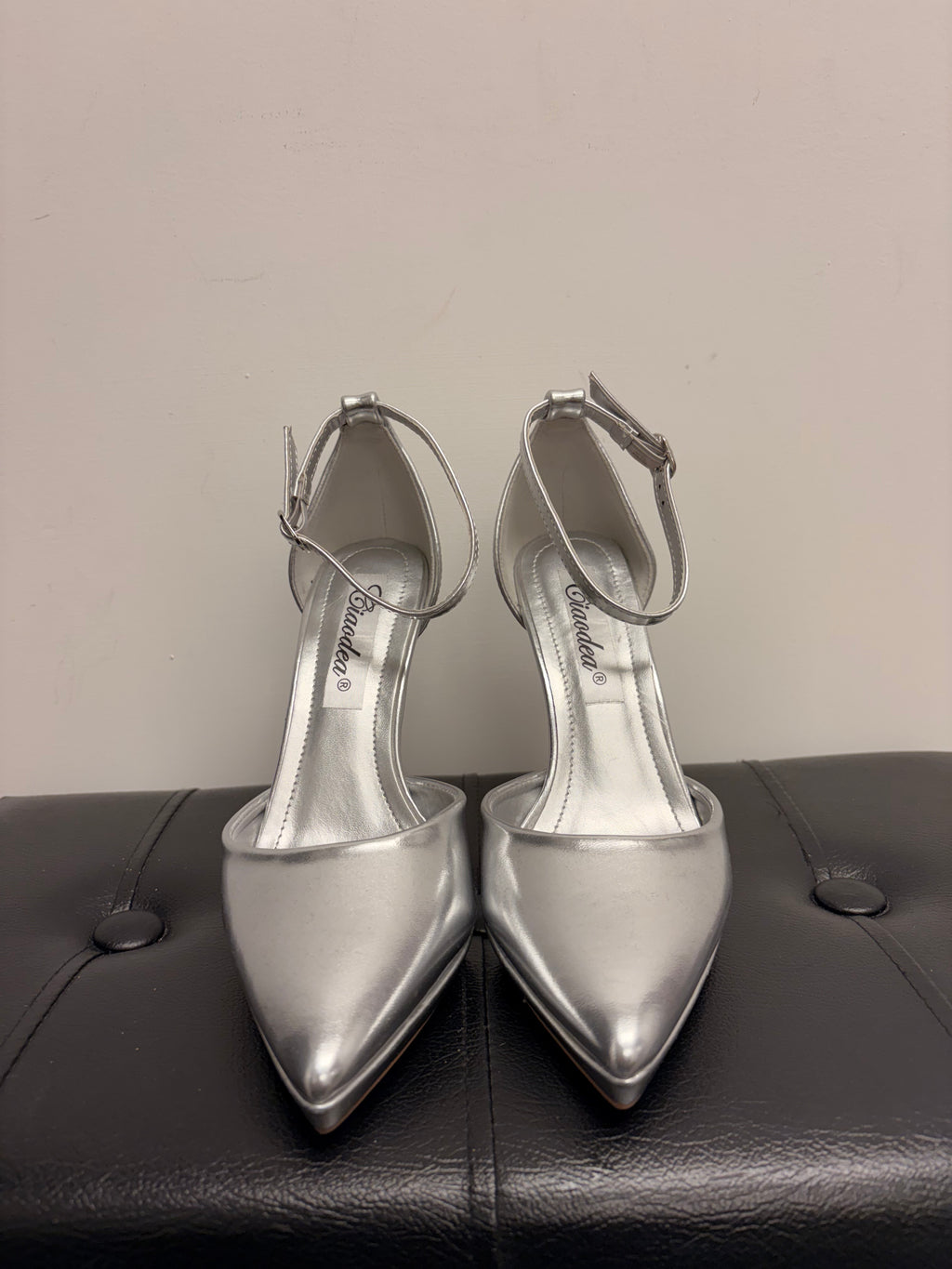 Tacco argento platform